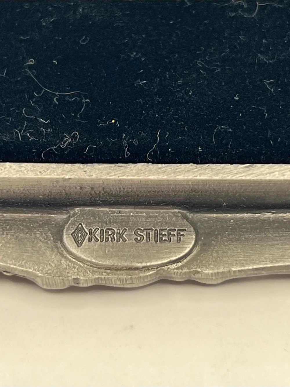 Lenox Kirk Stieff American Museum Collection Fine Pewter Picture Frame For 3.5x5